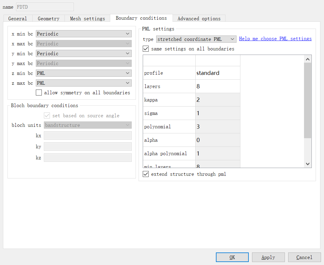 利用FDTD的参数扫描分析薄膜中WO3层厚度对反射率影响的图6